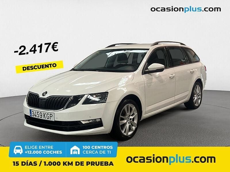 Blanco Usado 2018 Skoda Octavia Familiar | 12.990 € (Buen precio) - Imagen 1/4