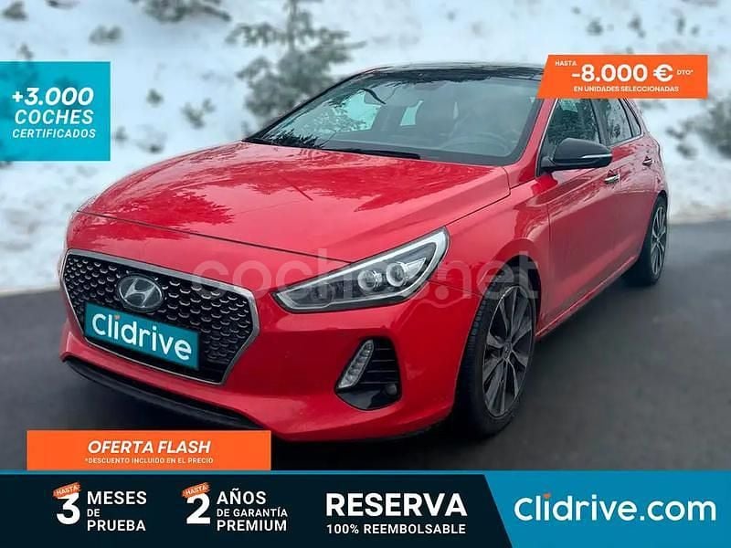 Usado Hyundai i30 Style 140 CV (102 kW) 2018 Rojo Berlina
