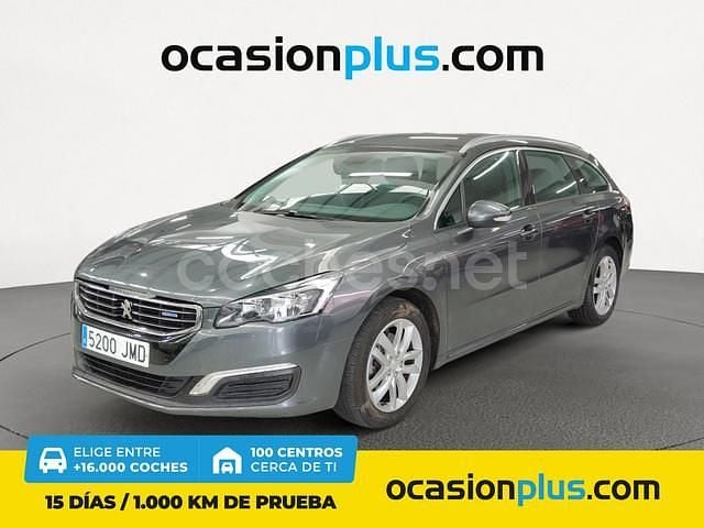 Usado Peugeot 508 SW Active 150 CV (110 kW) 2016 Gris / plata Familiar