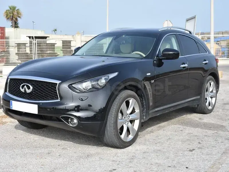 Usado Infiniti QX70 Premium 320 CV (235 kW) 2017 Negro SUV