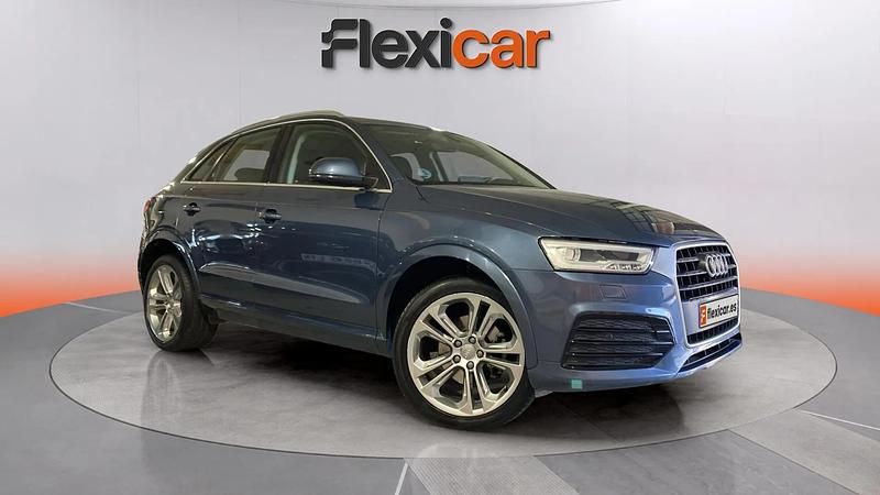 Usado Audi Q3 Premium 150 CV (110 kW) 2018 Azul SUV