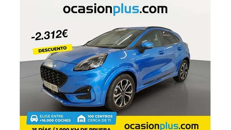 Azul Usado 2024 Ford Puma ST-Line SUV | 17.112 € (Buen precio) - Imagen 1/4