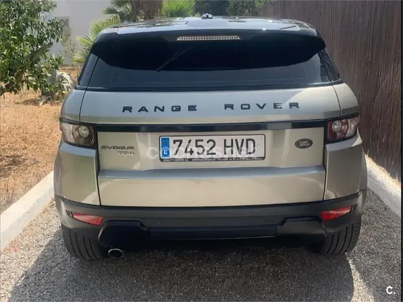 Usado Land Rover Range Rover evoque Pure 150 CV (110 kW) 2013 Gris / plata SUV