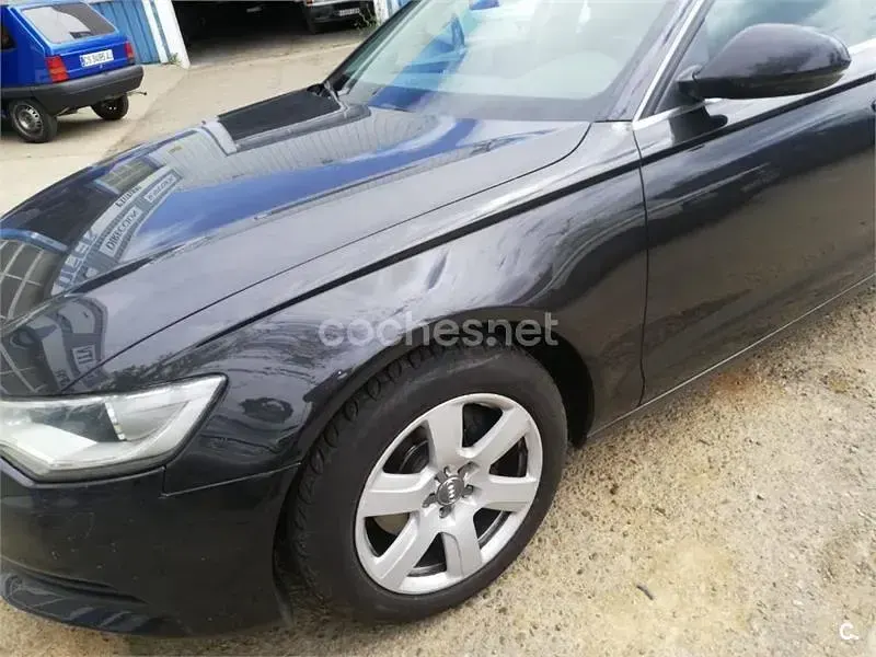 Usado Audi A6 204 CV (150 kW) 2013 Negro Berlina