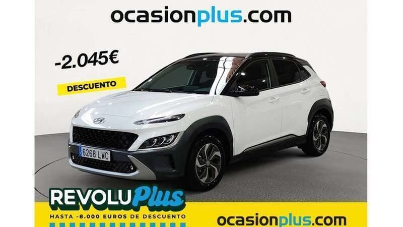 Blanco Usado 2022 Hyundai Kona SUV | 20.455 € (Precio justo) - Imagen 1/4