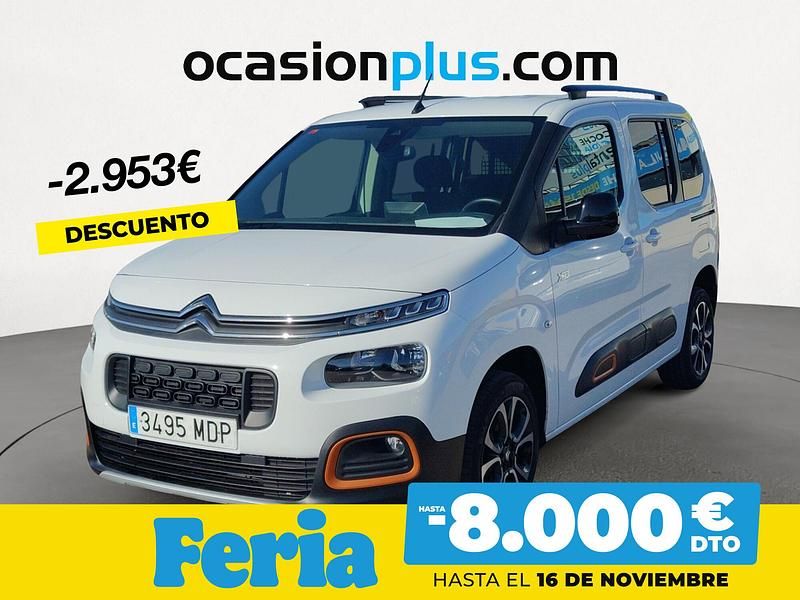 Blanco Usado 2023 Citroën Berlingo Business Class Monovolumen | 21.490 € (Precio justo) - Imagen 1/4