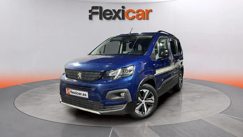 Usado Peugeot Rifter GT-line 131 CV (96 kW) 2019 Azul Monovolumen