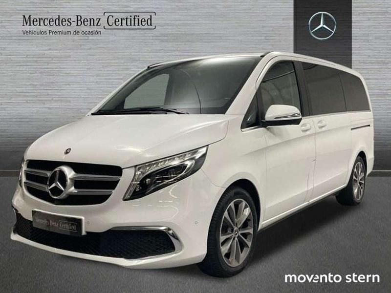 Blanco ártico Usado 2021 Mercedes V300 Avantgarde Monovolumen | 55.600 € (Super precio) - Imagen 1/4