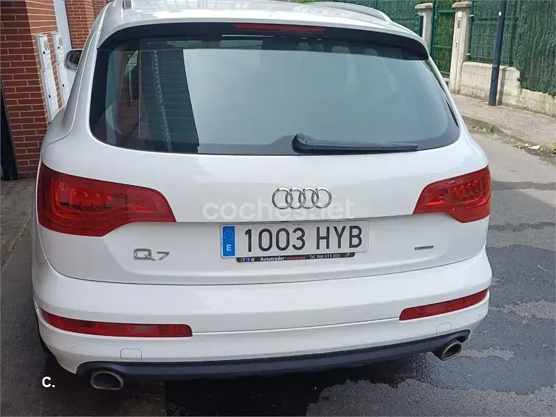 Usado Audi Q7 Advanced 245 CV (180 kW) 2014 Blanco SUV