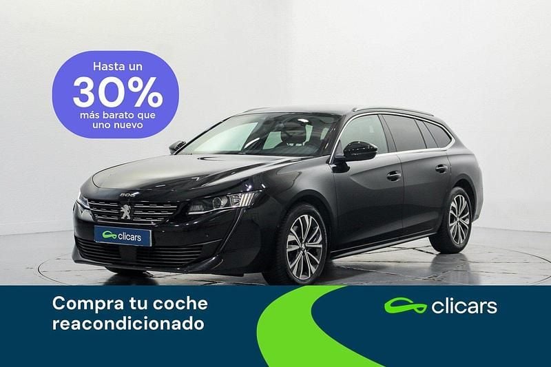 Negro Usado 2021 Peugeot 508 Allure Familiar | 15.690 € (Buen precio) - Imagen 1/4