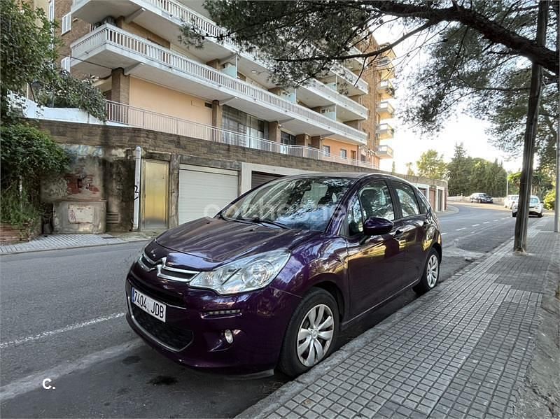 Violeta / lila Usado 2015 Citroën C3 Tonic Utilitario | 5200 € (Super precio) - Imagen 1/4