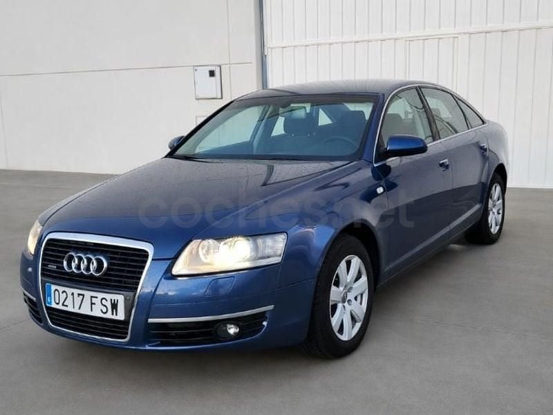 Usado Audi A6 233 CV (171 kW) 2007 Azul Berlina