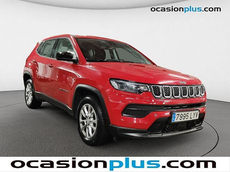 Usado Jeep Compass Longitude 130 CV (95 kW) 2022 Rojo SUV