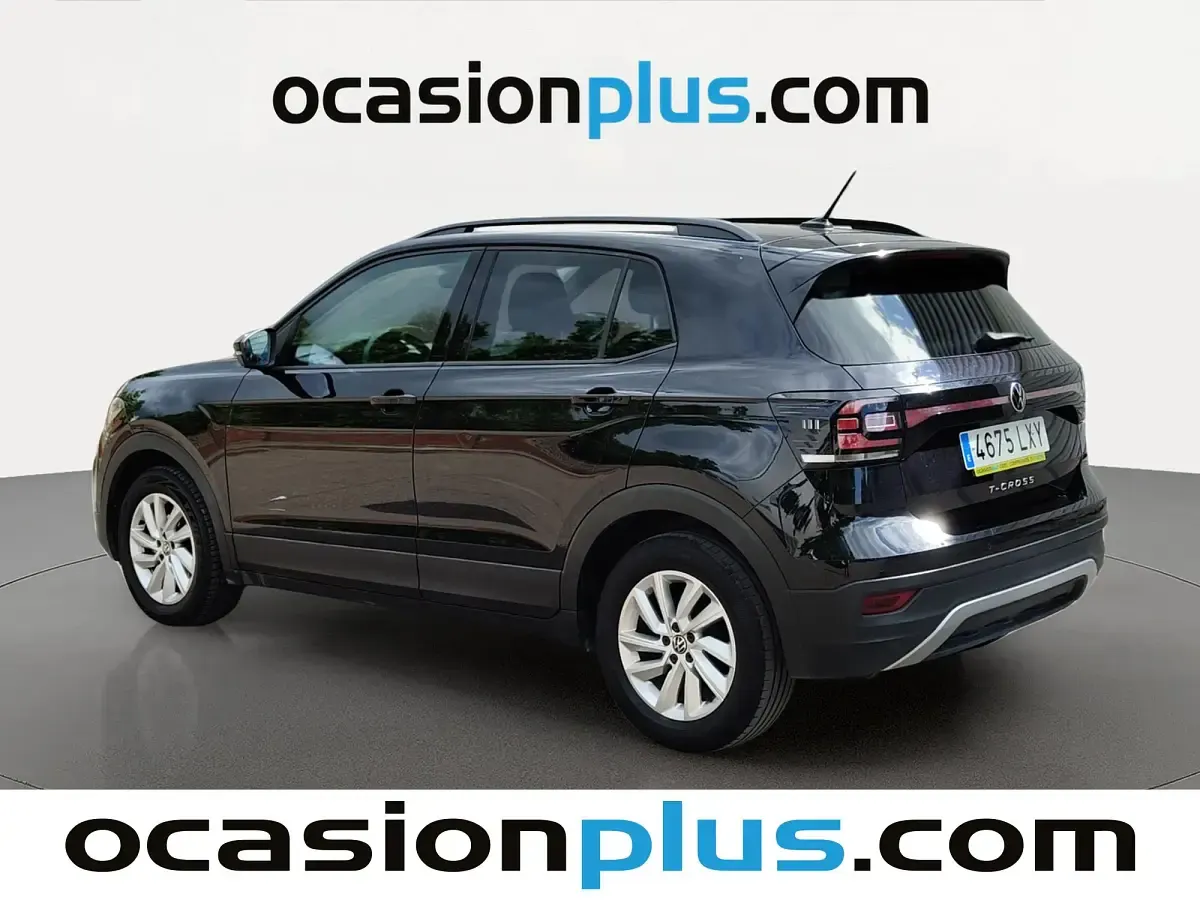 Usado VW T-Cross Advance 95 CV (69 kW) 2022 Negro SUV