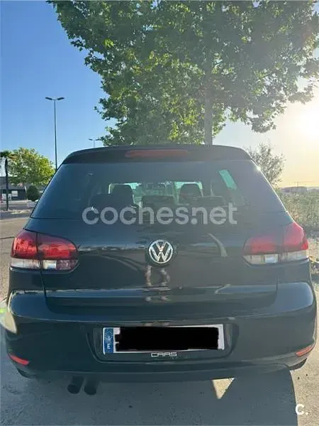 Usado VW Golf VI Sport 160 CV (117 kW) 2010 Negro Utilitario