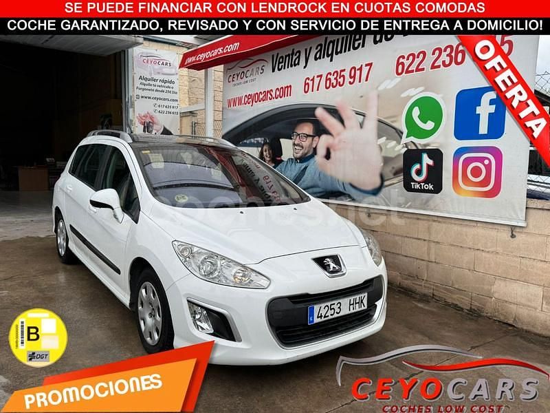 Blanco Usado 2011 Peugeot 308 SW Access Familiar | 6700 € (Super precio) - Imagen 1/3