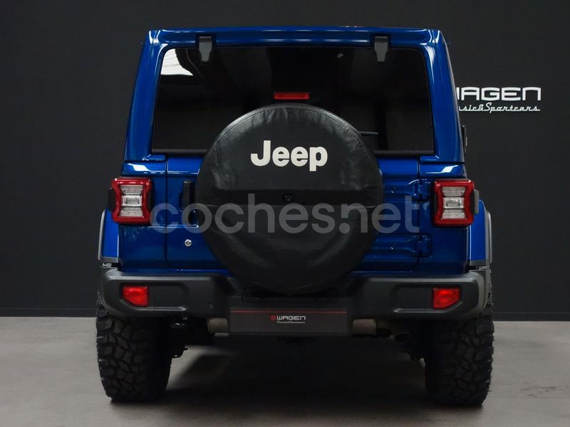 Usado Jeep Wrangler Sahara 270 CV (198 kW) 2019 Azul SUV