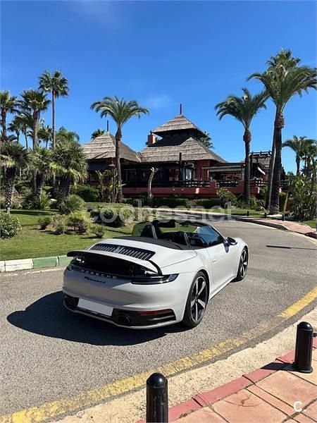 Usado Porsche 911 Carrera 4S Cabriolet 450 CV (330 kW) 2020 Gris / plata Descapotable