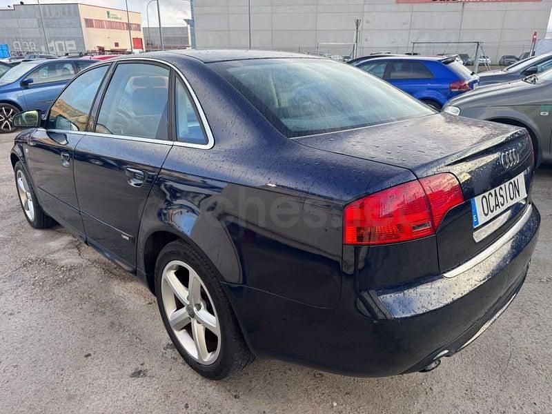 Usado Audi A4 S-Line 233 CV (171 kW) 2007 Negro Berlina