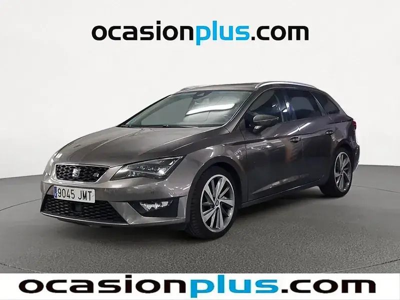 Gris Usado 2016 Seat Leon ST FR Familiar | 14.800 € (Precio justo) - Imagen 1/4