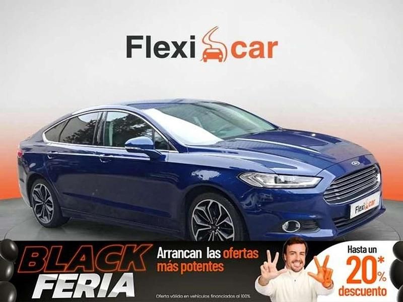 Azul Usado 2016 Ford Mondeo Titanium Berlina | 11.380 € (Buen precio) - Imagen 1/4