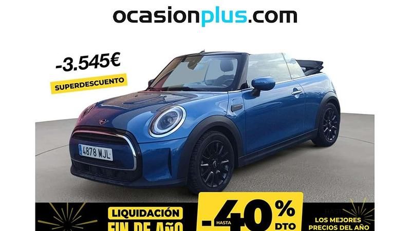 Azul Usado 2023 Mini Cooper Cabriolet Descapotable | 22.455 € (Buen precio) - Imagen 1/4