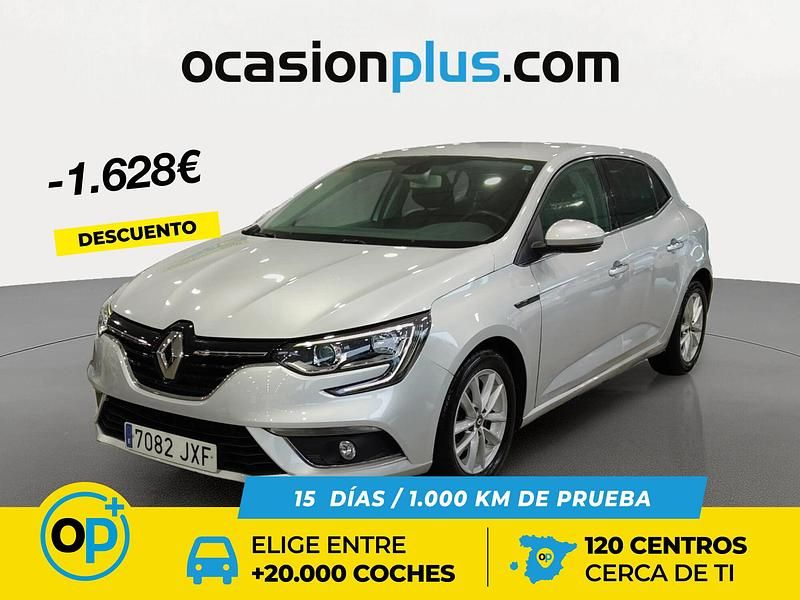 Usado Renault Mégane IV Intens 130 CV (95 kW) 2017 Gris Berlina
