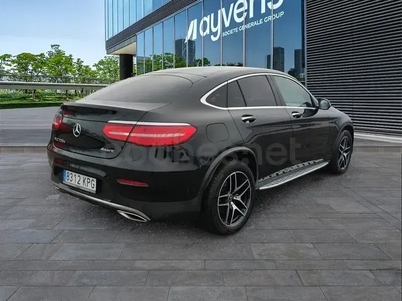 Usado Mercedes GLC220 170 HP (125 kW) 2018 Preto Coupé
