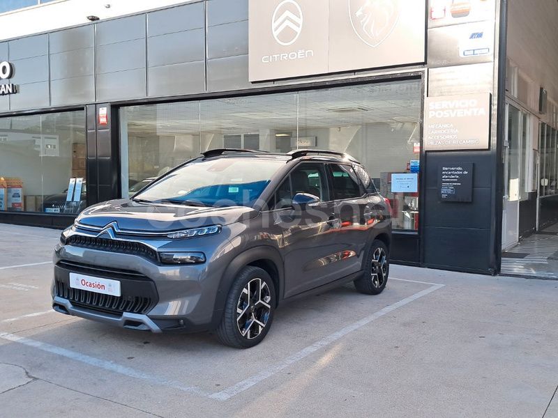Gris / plata Usado 2022 Citroën C3 Aircross Shine SUV | 17.500 € (Un poco caro) - Imagen 1/4