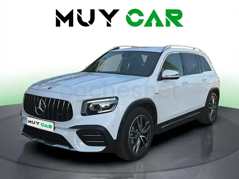 Usado Mercedes GLB35 AMG 306 CV (225 kW) 2020 Blanco SUV