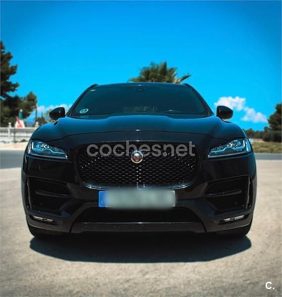Negro Usado 2018 Jaguar F-Pace R-Sport SUV | 17.500 € (Buen precio) - Imagen 1/1