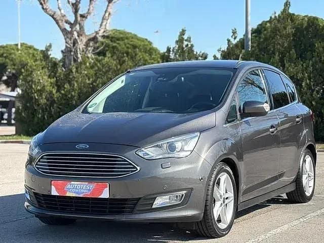 Begagnad Ford C-MAX Titanium 120 HK (88 kW) 2019 Grå Minibuss