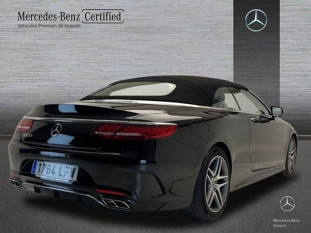 Usado Mercedes S560 AMG line 469 CV (344 kW) 2019 Negro obsidiana Berlina