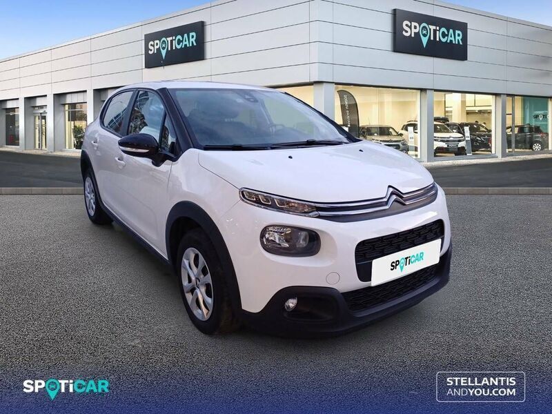 Usado Citroën C3 Feel 82 CV (60 kW) 2019 Blanco Utilitario