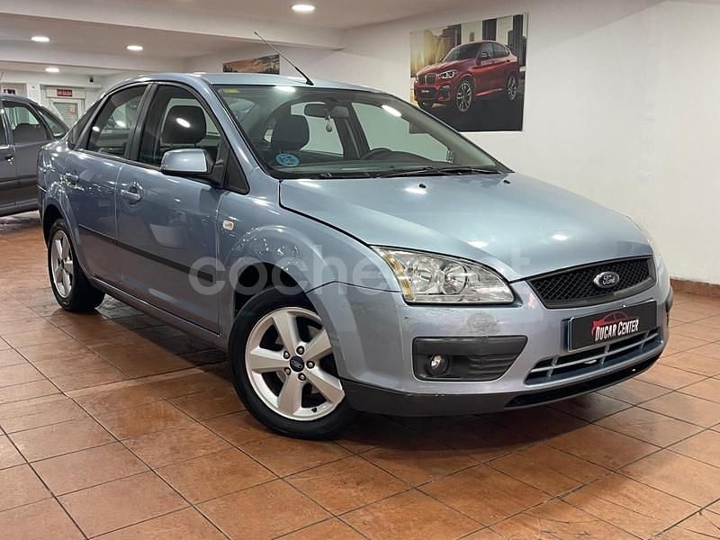 Azul Usado 2007 Ford Focus Trend Berlina | 2990 € (Super precio) - Imagen 1/4