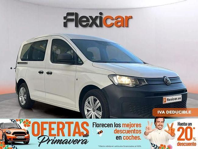 Usado VW Caddy 102 CV (75 kW) 2024 Blanco Monovolumen