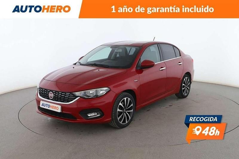 Rojo Usado 2017 Fiat Tipo Lounge Berlina | 11.199 € (Precio justo) - Imagen 1/3