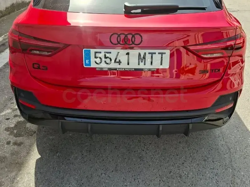 Usado Audi Q3 Sportback S-Line 150 CV (110 kW) 2024 Rojo SUV