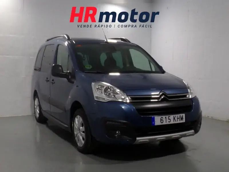 Azul Usado 2018 Citroën Berlingo PureTech Monovolumen | 11.850 € (Buen precio) - Imagen 1/4