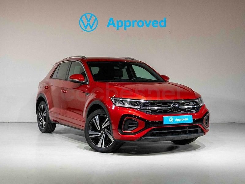 Usado VW T-Roc R-line 150 CV (110 kW) 2022 Rojo SUV
