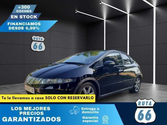 Negro Usado 2007 Honda Civic Type S Utilitario | 4990 € (Caro) - Imagen 1/4