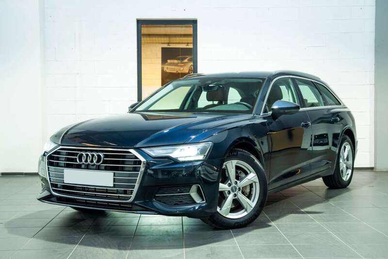 Azul Usado 2021 Audi A6 Familiar | 39.900 € (Buen precio) - Imagen 1/4