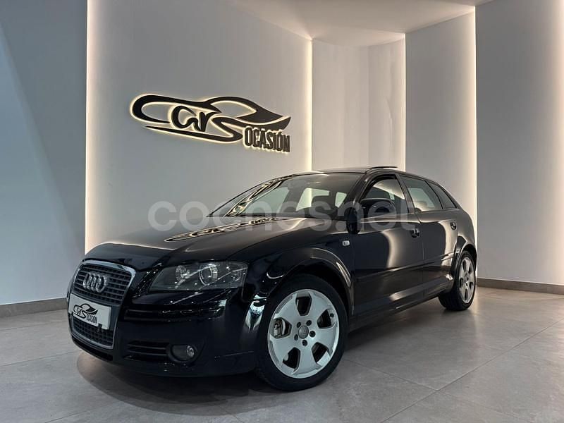 Negro Usado 2006 Audi A3 Sportback Ambition Utilitario | 9500 € (Buen precio) - Imagen 1/4