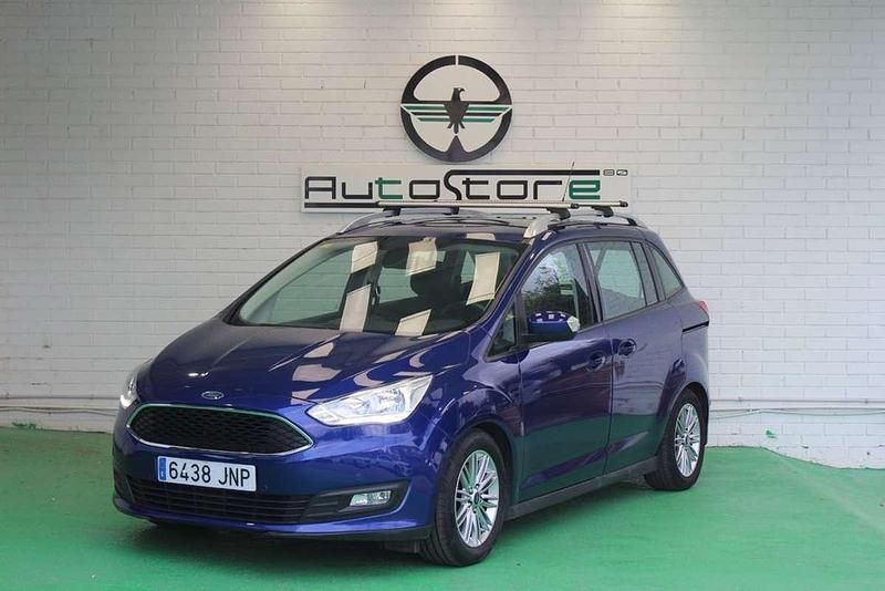 Azul Usado 2016 Ford C-MAX Trend+ Monovolumen | 11.240 € (Precio justo) - Imagen 1/4