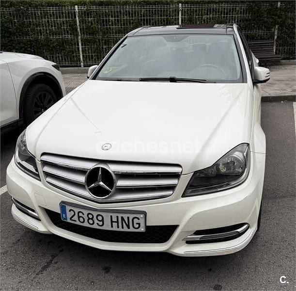 Blanco Usado 2012 Mercedes C220 Avantgarde Berlina | 12.900 € (Precio justo) - Imagen 1/4