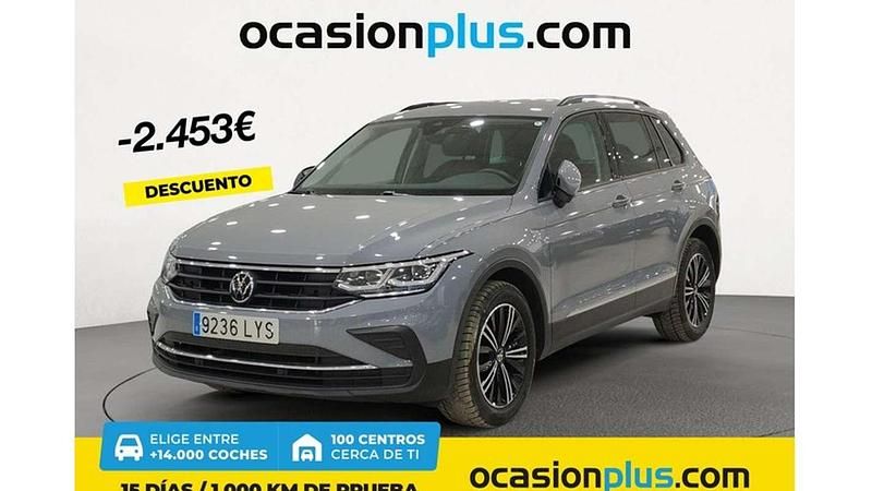 Gris Usado 2022 VW Tiguan Life SUV | 24.537 € (Super precio) - Imagen 1/4