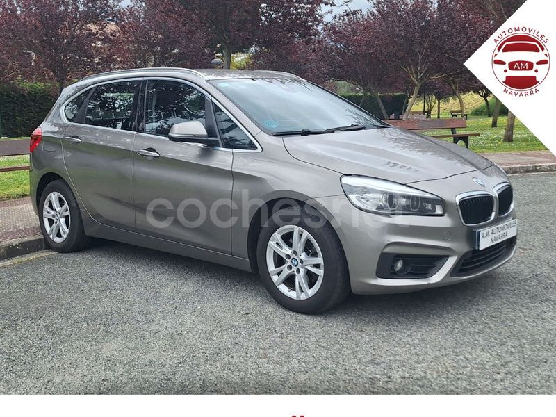 Gris / plata Usado 2015 BMW 216 Active Tourer Monovolumen | 8900 € (Un poco caro) - Imagen 1/4
