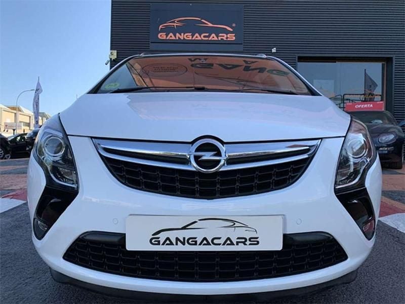 Blanco Usado 2013 Opel Zafira Eco Monovolumen | 9490 € (Precio justo) - Imagen 1/4