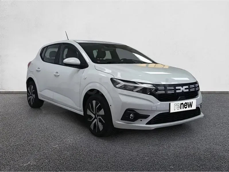 Usado Dacia Sandero Expression 101 CV (74 kW) 2025 Blanco Berlina