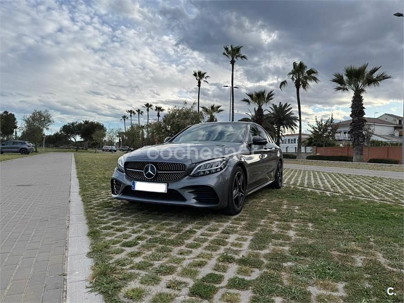 Gris / plata Usado 2019 Mercedes C200 Familiar | 24.000 € (Caro) - Imagen 1/4